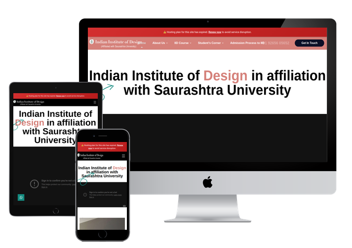 Indian Institute of Design website
