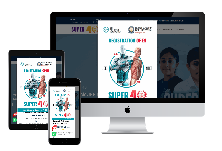 Super 40 — Shri Pujit Rupani Memorial Trust